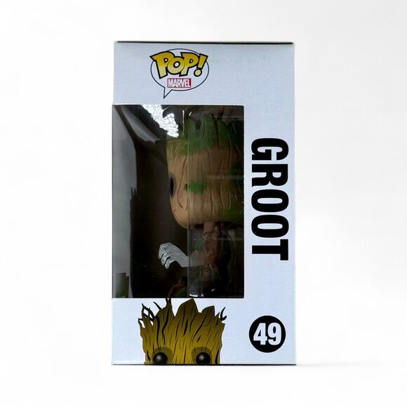 Funko Pop Unopened Groot 49 Marvel Guardians of the Galaxy Glow in the Dark - Picture 2 of 6